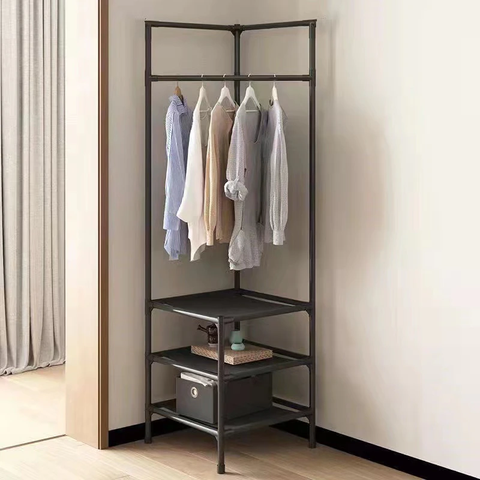 Угловая вешалка в прихожую с подставкой для обуви Corner coat rack - Фото 5 Угловая вешалка в прихожую с подставкой для обуви Corner coat rack - изображение 5