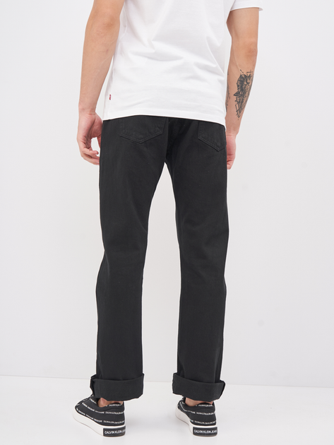 Jeansy regular fit męskie Levi's 501 Original 00501-0165 36-34 Czarne (5412456185654) - obraz 2