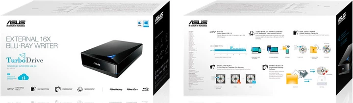 Оптический привод Asus BW-16D1X-U Black (90DD0210-M29000) - изображение 3