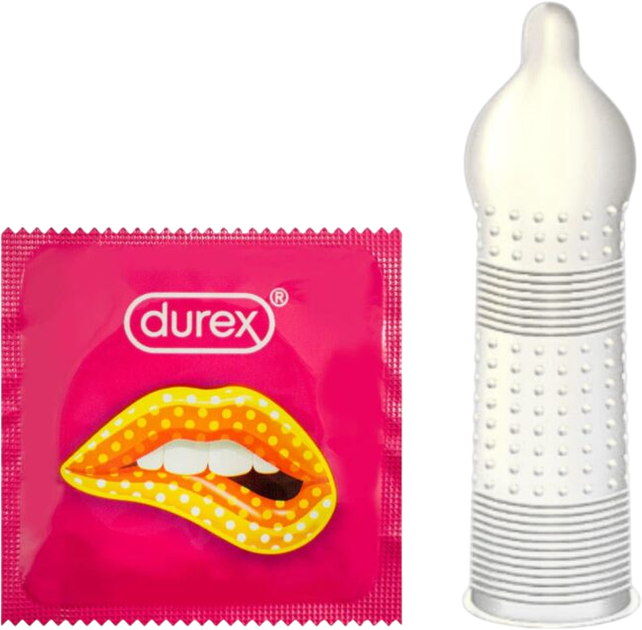 Prezerwatywy Durex PleasureMax prążkowane z wypustkami 12 szt (5038483234167) - obraz 3