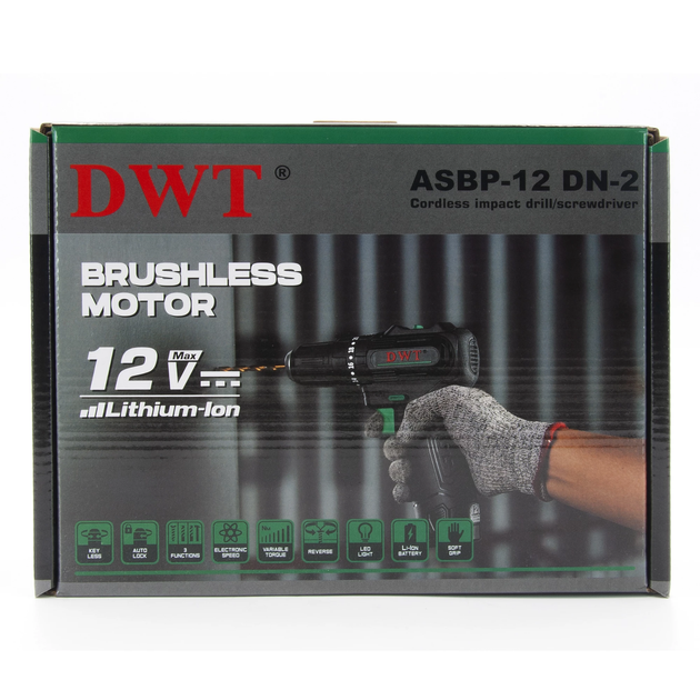 Аккумуляторная ударная дрель шуруповерт DWT ASBP-12 DN-2 - изображение 9