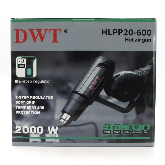 Технический фен DWT HLP20-600 - Фото 7 Технический фен DWT HLP20-600 - изображение 7