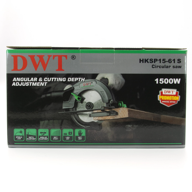 Пила ручна циркулярна DWT HKSP15-61 S - зображення 10