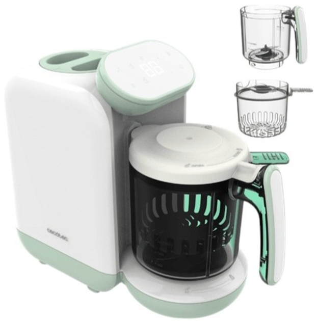 Robot kuchenny dla niemowląt Cecotec Nana BabyCare FoodProcessor biały - obraz 2