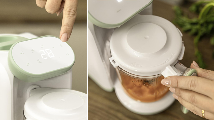 Robot kuchenny dla niemowląt Cecotec Nana BabyCare FoodProcessor biały - obraz 9