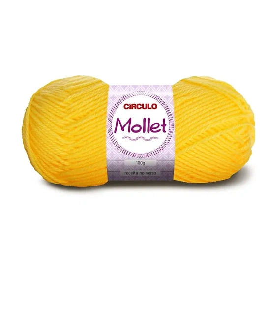 1245 MOLLET пряжа пряжа (100% акрил, 100гр, 200м,), жовтий - Фото 1 1245 MOLLET пряжа пряжа (100% акрил, 100гр, 200м,), жовтий - изображение 1