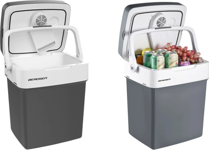 Холодильник туристичний Berdsen Icemax 29 л 12/230В Grey (5908220470168) - зображення 5