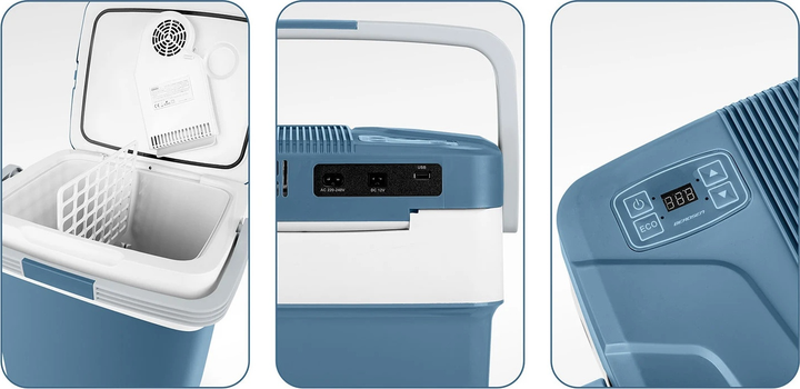 Lodówka turystyczna Berdsen Icemax 29 L 12/230V Blue (5903890628246) - obraz 3