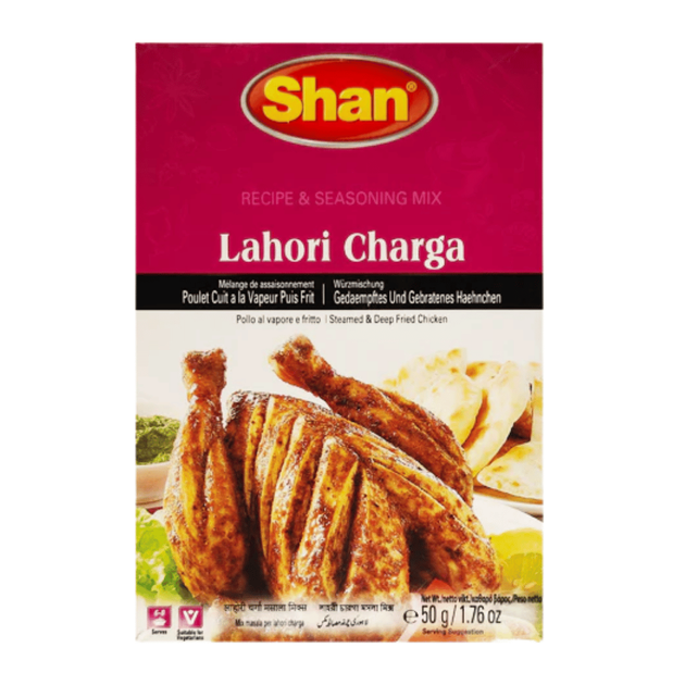 Суміш спецій для курки Lahori Chargha Masala 50г Shan 788821037183 - Фото 1 Суміш спецій для курки Lahori Chargha Masala 50г Shan 788821037183 - зображення 1