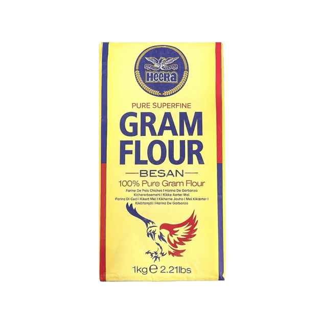 Нутове борошно Gram Flour Besan 1кг Heera 5031416370024 - Фото 1 Нутове борошно Gram Flour Besan 1кг Heera 5031416370024 - зображення 1