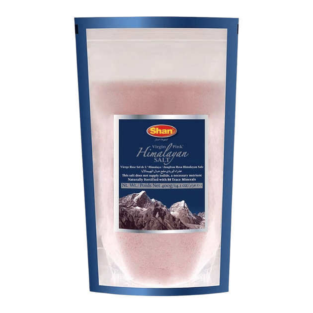 Гімалайська рожева сіль Salt Pink Himalayan 400г Shan 788821002358 - Фото 1 Гімалайська рожева сіль Salt Pink Himalayan 400г Shan 788821002358 - зображення 1