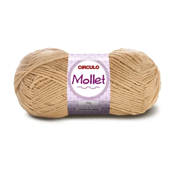 7650 MOLLET пряжа пряжа (100% акрил, 100гр, 200м), бежевий - Фото 1 7650 MOLLET пряжа пряжа (100% акрил, 100гр, 200м), бежевий - изображение 1