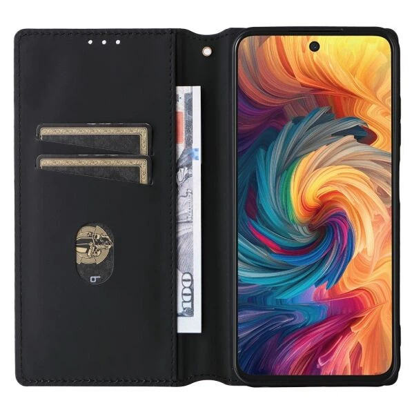 Чехол Deexe Rhombus Book для ZTE Nubia V70 - Red - изображение 2