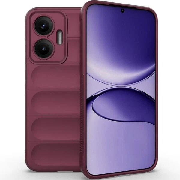 Силіконовий (TPU) чохол Deexe Terra Case для Xiaomi Poco F7 - Wine Red - Фото 1 Силіконовий (TPU) чохол Deexe Terra Case для Xiaomi Poco F7 - Wine Red - зображення 1