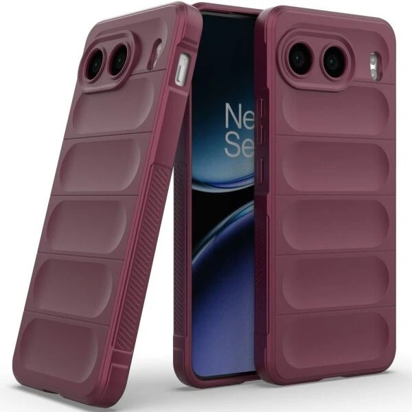 Силиконовый (TPU) чехол Deexe Terra Case для OnePlus Nord 4 - Wine Red - Фото 2 Силиконовый (TPU) чехол Deexe Terra Case для OnePlus Nord 4 - Wine Red - изображение 2