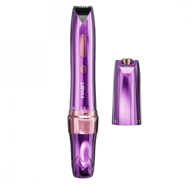 Тату машинка Mast P60 WQP-053 + RCA Adapter, Purple - Фото 1 Тату машинка Mast P60 WQP-053 + RCA Adapter, Purple - изображение 1