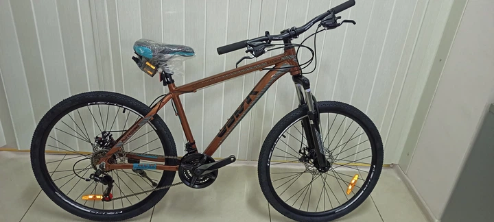 Велосипед Oskar 26" 17" Storm коричневый - изображение 6
