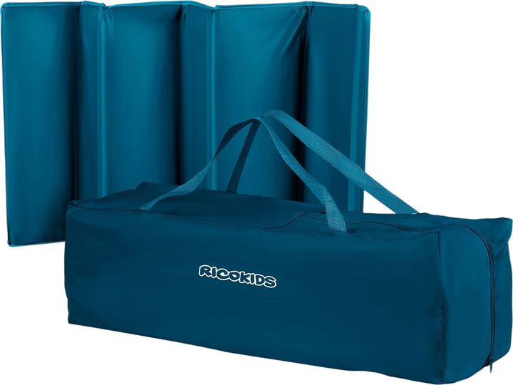 Дорожнє ліжечко RICOKIDS 125 x 65 x 78 см RK-240 Navy Blue (724002) (5903890628284) - зображення 2