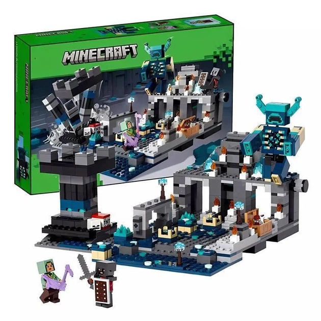 Конструктор Майнкрафт Битва в глибинній темряві 584 деталі Minecraft The Deep Dark Battle - Фото 1 Конструктор Майнкрафт Битва в глибинній темряві 584 деталі Minecraft The Deep Dark Battle - изображение 1