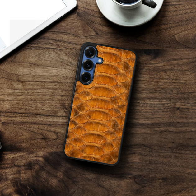 Накладка SkinBacker Python Scales для Samsung Galaxy S25 Plus Коричневый (79099) - Фото 4 Накладка SkinBacker Python Scales для Samsung Galaxy S25 Plus Коричневый (79099) - изображение 4