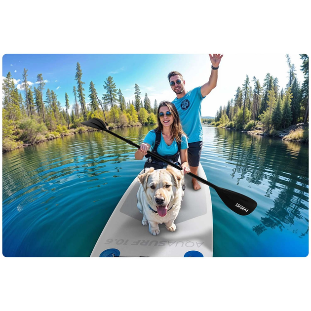Надувна SUP дошка Neo Sport 320 x 84 x 15 см з веслом, насосом і сумкою для зберігання 170200 (5903890626891) - зображення 12