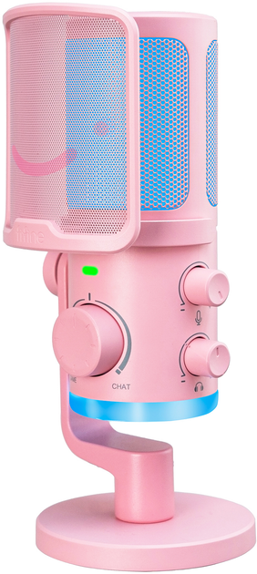 Mikrofon pojemnościowy Fifine AM6P USB Pink (4820216974621) - obraz 4
