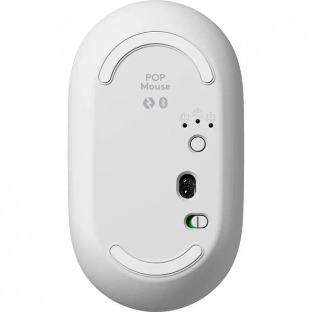 Мышь Logitech POP Mouse With Emoji Bluetooth Off-White (910-007411) - Фото 3 Мышь Logitech POP Mouse With Emoji Bluetooth Off-White (910-007411) - изображение 3