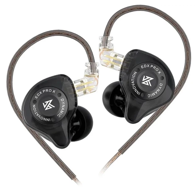 KZ EDX PRO X (Black, No Micro) – Динамические Hi-Fi Навушники для Кристального Звука - изображение 2
