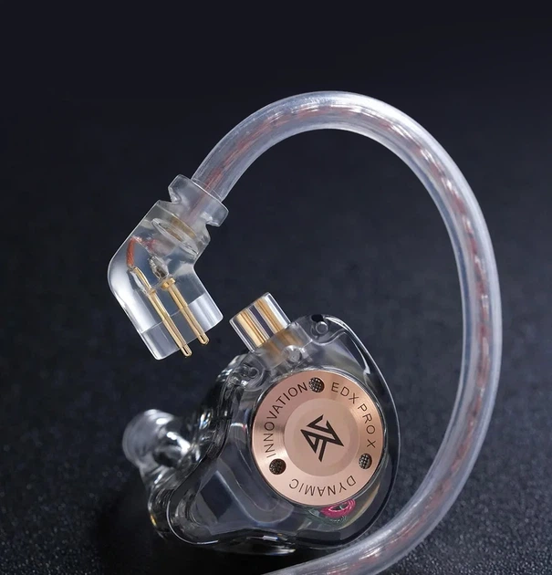 KZ EDX PRO X (Gray, No Micro) – Динамічні Hi-Fi Навушники для Кришталевого Звуку - изображение 10