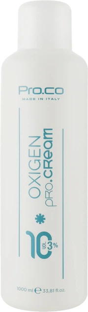 Окислитель кремообразный BBcos Pro.Co Oxigen 3% 10 Vol 1000ml (897938-873969-2) - Фото 1 Окислитель кремообразный BBcos Pro.Co Oxigen 3% 10 Vol 1000ml (897938-873969-2) - изображение 1