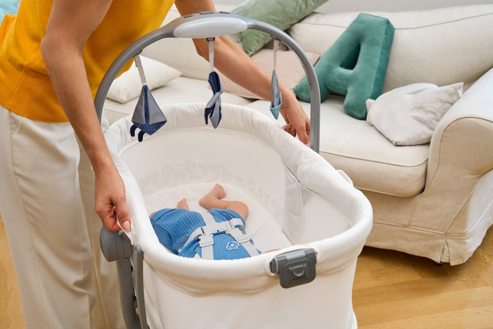 Дитяче ліжечко багатофункціональне Chicco Baby Hug Pro 5 в 1 Бежеве (8058664173273) - зображення 19