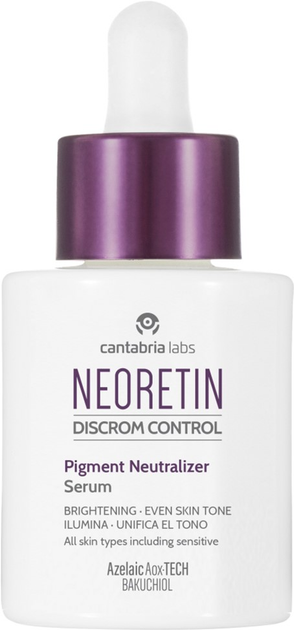 Сироватка для обличчя Cantabria Labs Neoretin Discrom Control проти пігментації 30 мл (8470002111363) - зображення 2