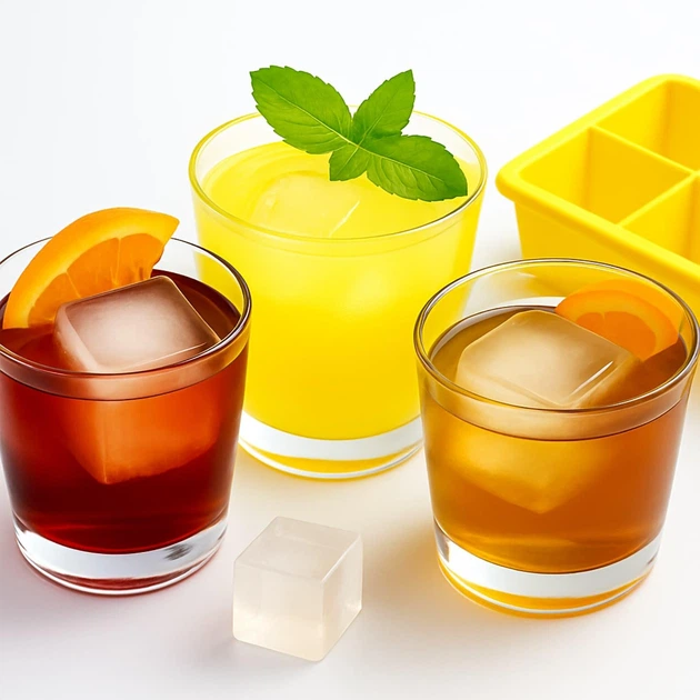 Силіконова форма для льоду з кришкою Olin & Olin Ice Cube XL 8 кубиків по 5 х 5 см Жовтий (0926-XL-8-Yellow) - Фото 7 Силіконова форма для льоду з кришкою Olin & Olin Ice Cube XL 8 кубиків по 5 х 5 см Жовтий (0926-XL-8-Yellow) - зображення 7