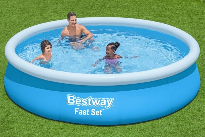 Basen rozporowy Bestway Fast Set 366 x 76 cm 5377 l Blue 57274 (6942138951363) - obraz 8