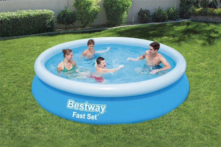 Каркасний басейн Bestway Fast Set 366 x 76 см 5377 л Blue 57274 (6942138951363) - зображення 9