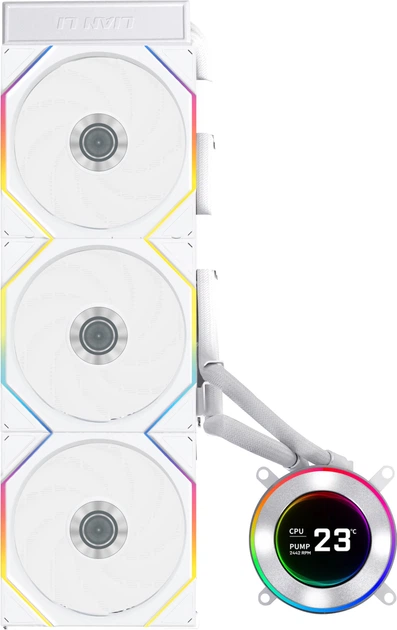 のり liantaiqianye119 Корпус Lian Li O11 Vision Compact White (G99.O11VPW.00) – фото