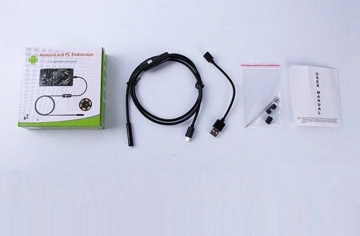 Камера Ендоскоп Android and PC Endoscope гнучка 3.5 метрів 100P - зображення 3