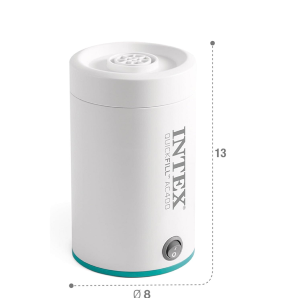 Электрический насос Intex на накачку и сдувание 650 л/мин 220В 3 насадки (IND-66646) - Фото 9 Электрический насос Intex на накачку и сдувание 650 л/мин 220В 3 насадки (IND-66646) - изображение 9