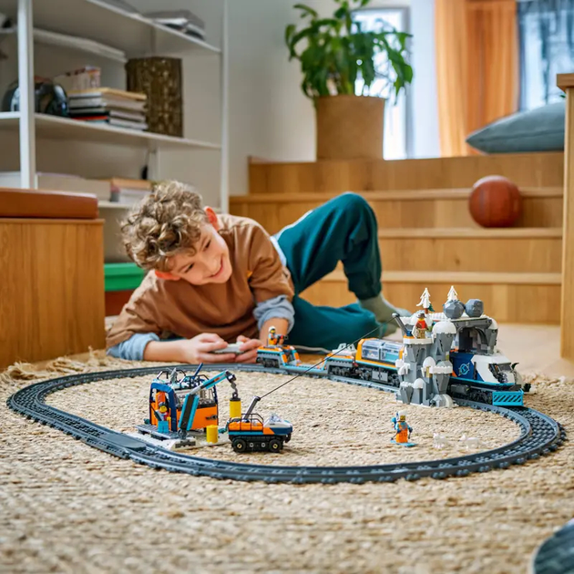 Конструктор LEGO City Полярний експрес дослідників Арктики 1517 елемента (60470) - зображення 9