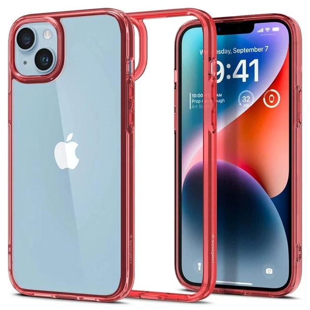 Чeхол-накладка Spigen Ultra Hybrid для Apple iPhone 14 Red Crystal (ACS05042) - изображение 2