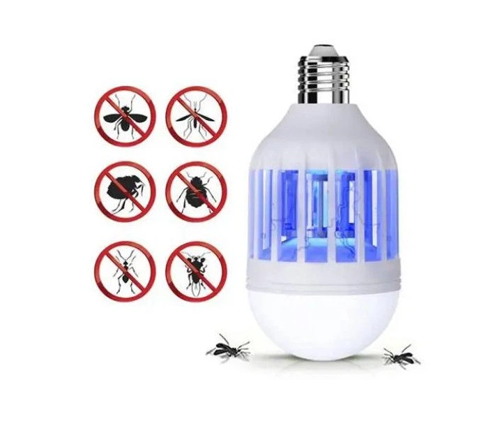Лампа белая светодиодная от комаров Zapp Light Led Lamp / антимоскитный уничтожитель насекомых от сети - Фото 5 Лампа белая светодиодная от комаров Zapp Light Led Lamp / антимоскитный уничтожитель насекомых от сети - изображение 5