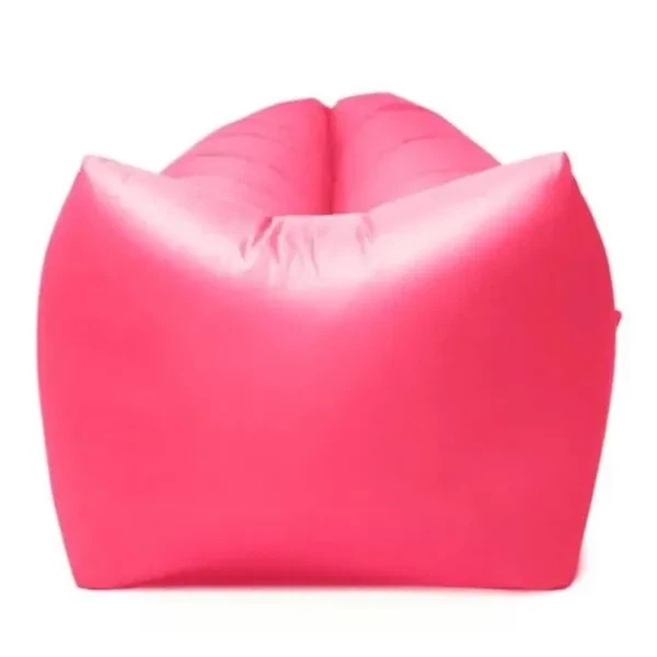 Надувной матрас (180х70 см) AIR SOFA CLOUD, Розовый / Шезлонг надувной / Ламзак - изображение 2