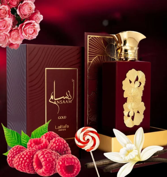 Парфумована вода для жінок Lattafa Perfumes Ansaam Gold Eau de