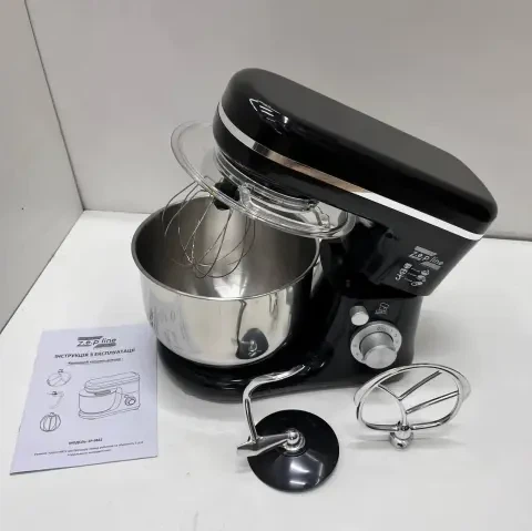 Тестомес Zepline ZP-9832 миксер с чашей 5л из нержавеющей стали