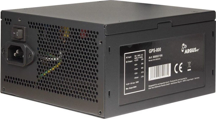 Блок живлення Inter-Tech Argus GPS 800W (88882186) - изображение 2