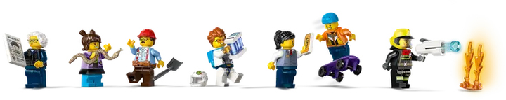 Zestaw klocków LEGO City Wieża City 1320 elementy (60473) - obraz 9