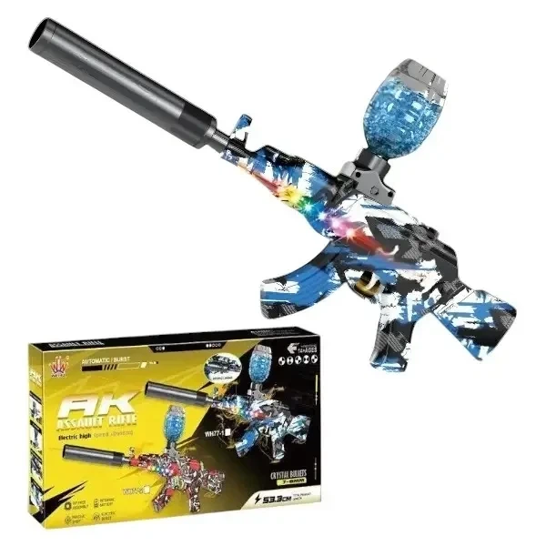 Автомат на орбизах аккумуляторный с световыми эффектами GUN TOYS WH77 Орбибольный автомат на гелевых шариках - Фото 5 Автомат на орбизах аккумуляторный с световыми эффектами GUN TOYS WH77 Орбибольный автомат на гелевых шариках - изображение 5