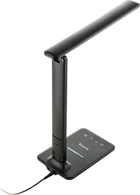 Лампа настільна Huslog з індукційною зарядкою OW-3912 Black (5902983623199) - зображення 3