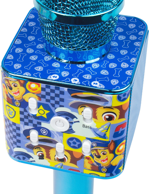 Мікрофон для караоке Paw Patrol EMX-010246 Blue (BIE003643) (5902983626060) - зображення 5