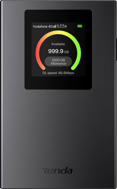 4G WI-FI-роутер Tenda 4G185 V4.0 Black - зображення 1